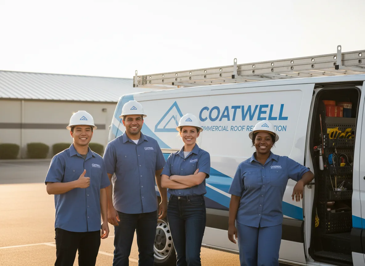 Commercial roof coating company in Cibolo, TX